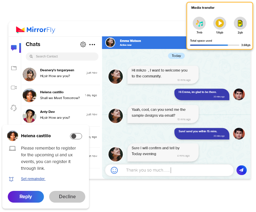 Real Time Chat API | Voice & Video Calling API & SDK | Build Chat App for Android, iOS & Web Platforms