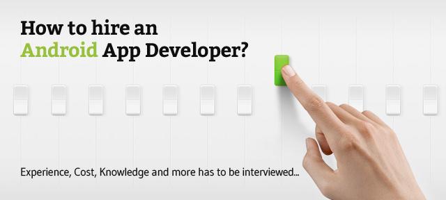 Hire Android app developer