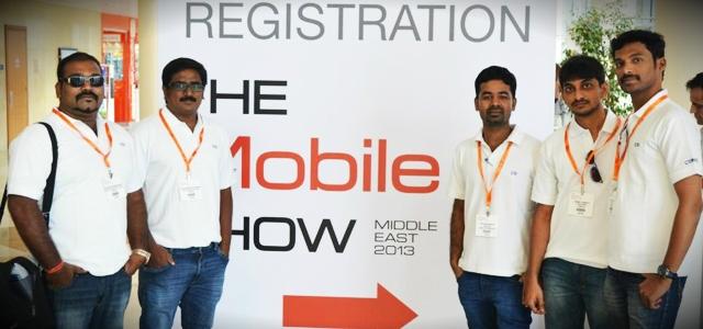 Contus Team at the Mobile Show Conference, Dubai