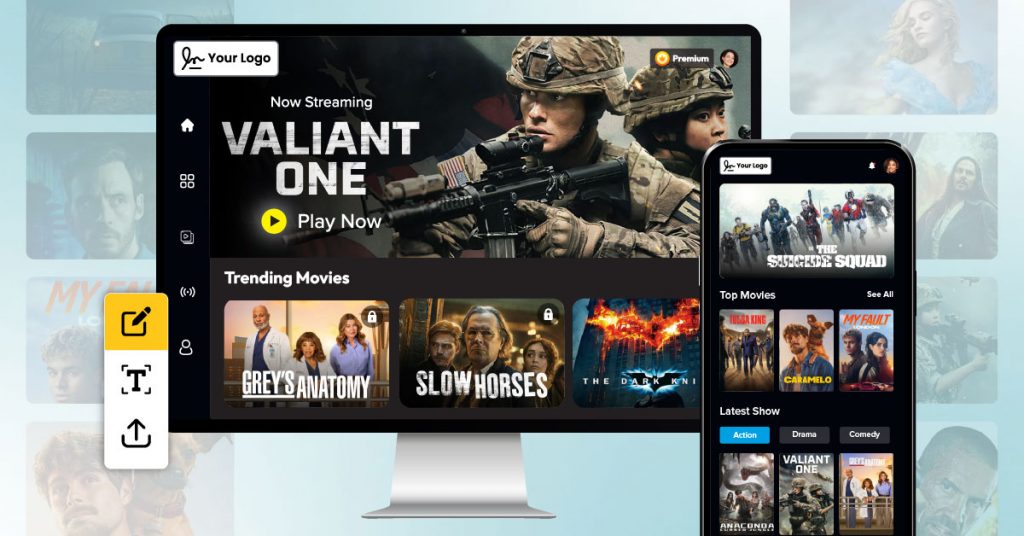 Create a Video on demand website