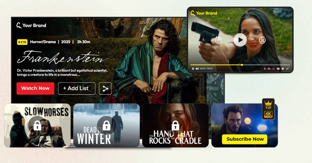 Build Video on demand business