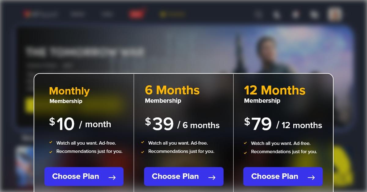 Create Video Subscription Platform