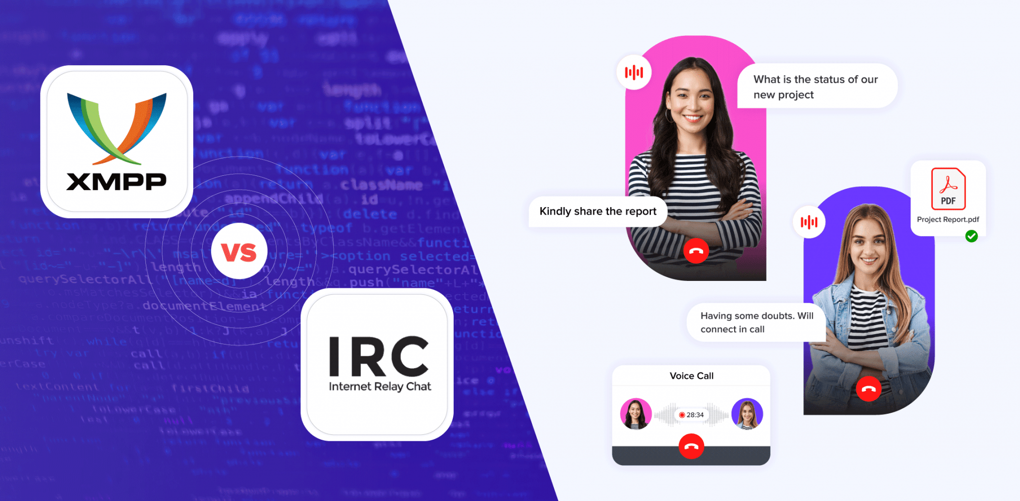 Comparing Two Major Instant Messaging Protocols IRC vs XMPP