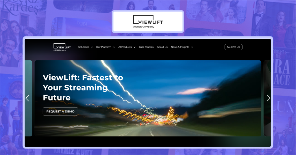 ViewLift OTT dashboard for sports and media VOD distribution
