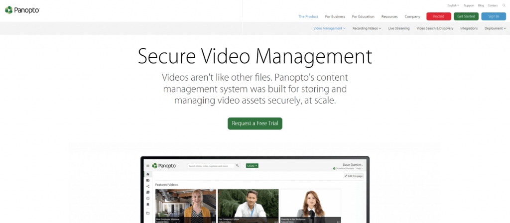 video content management