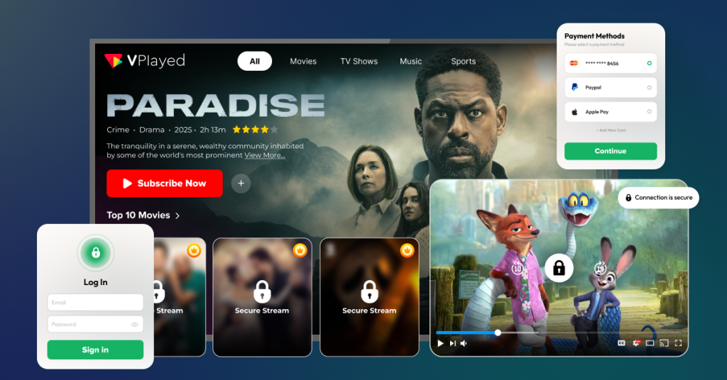 Secure video streaming
