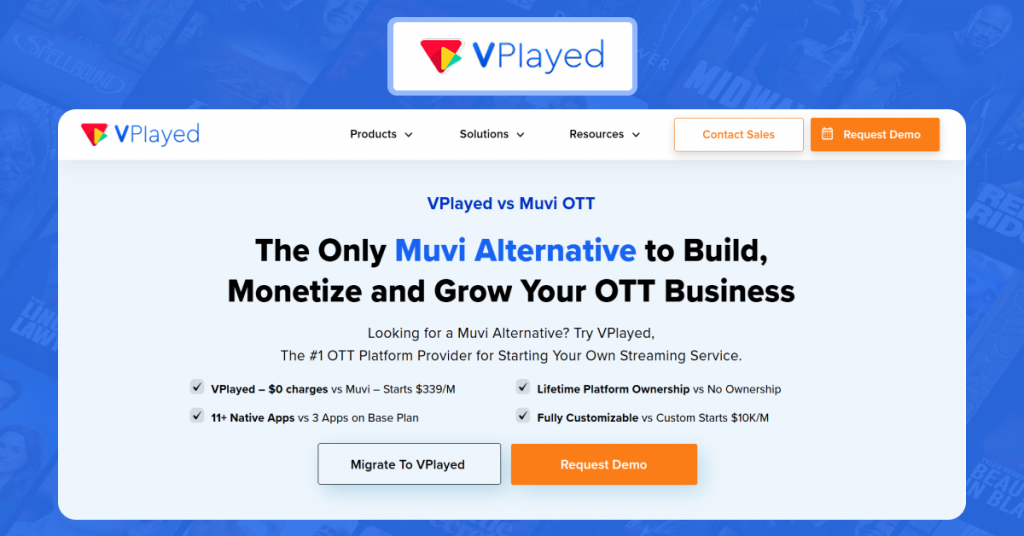 Best Muvi OTT Alternative Platform