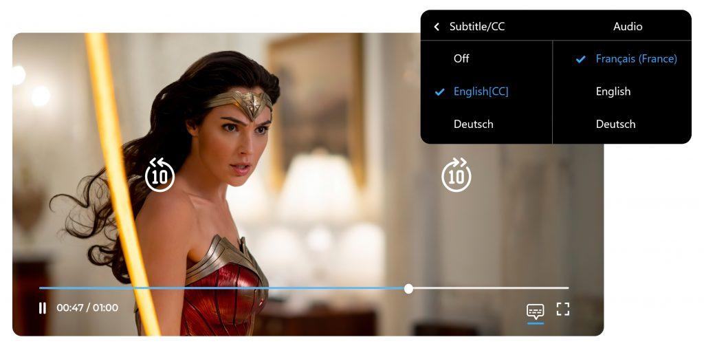 html5 media player