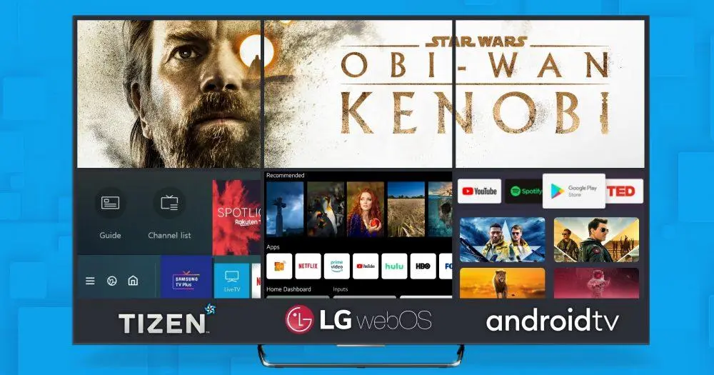 webos vs tizen vs android tv