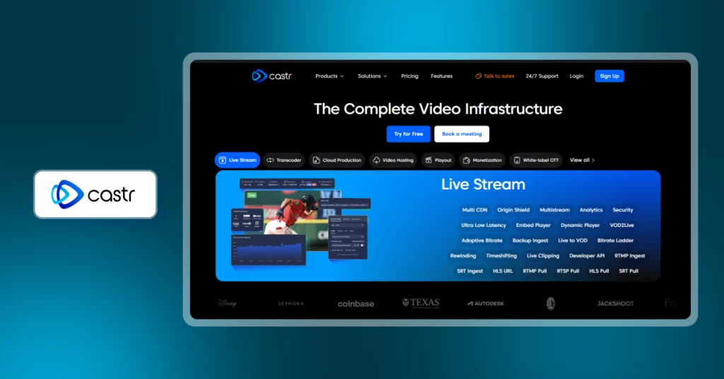 Castr OTT Software