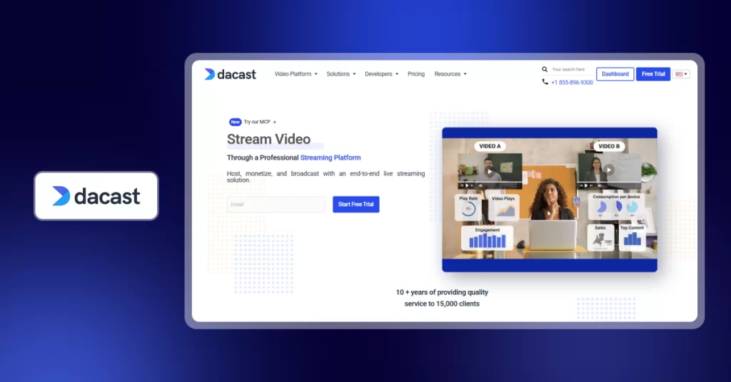 Dacast OTT Software
