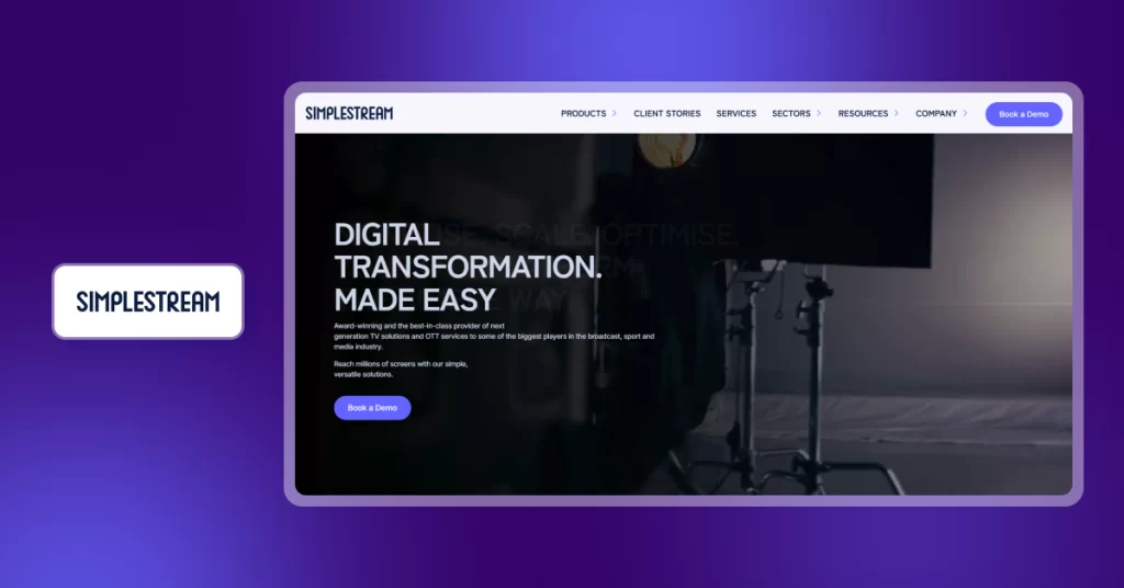 Simplestream OTT Software