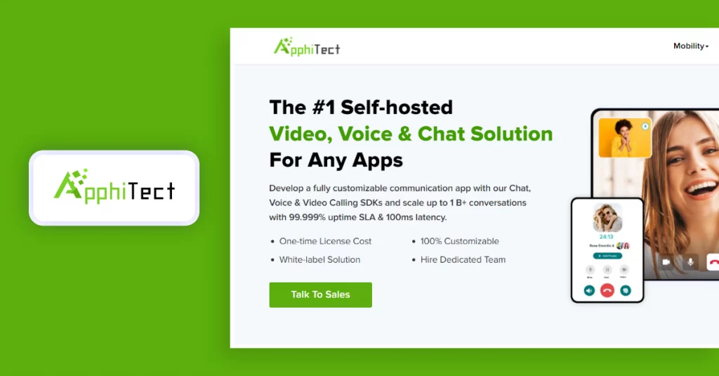 customizable video chat solution