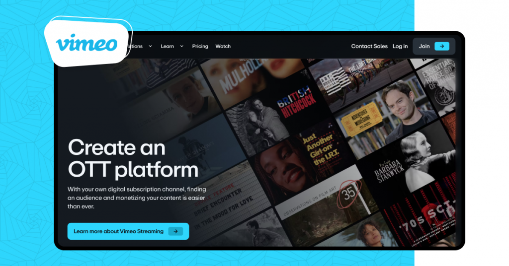 Vimeo live streaming