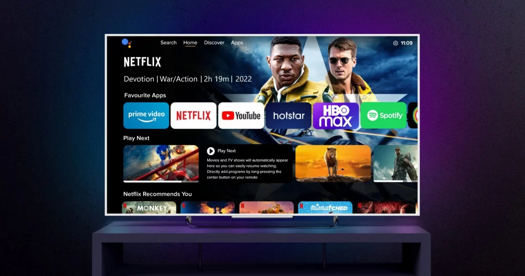 Android TVs in Smart TVs 