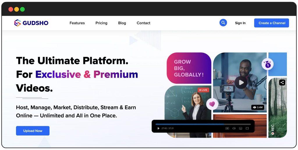 best platform to sell videos online