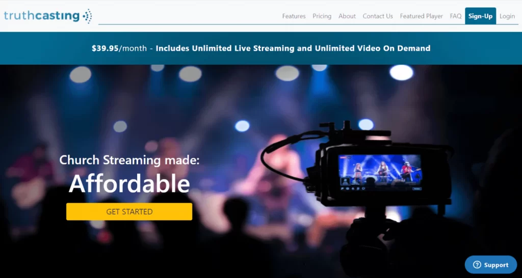 church streaming platform