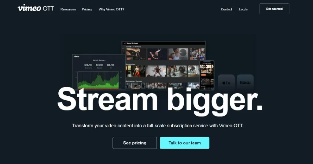 Vimeo OTT is video platform provider