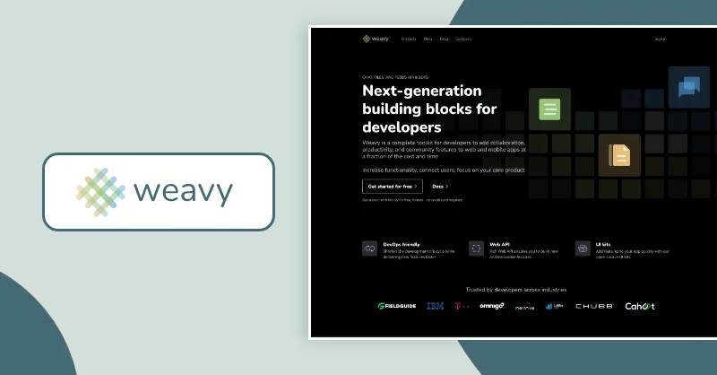 weavy in ral time communicaiton sdk