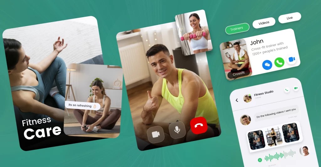 fitness-app-real-time-chat