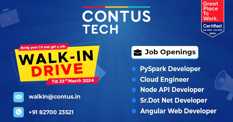 MEGA WALK-IN DRIVE AT CONTUS TECH