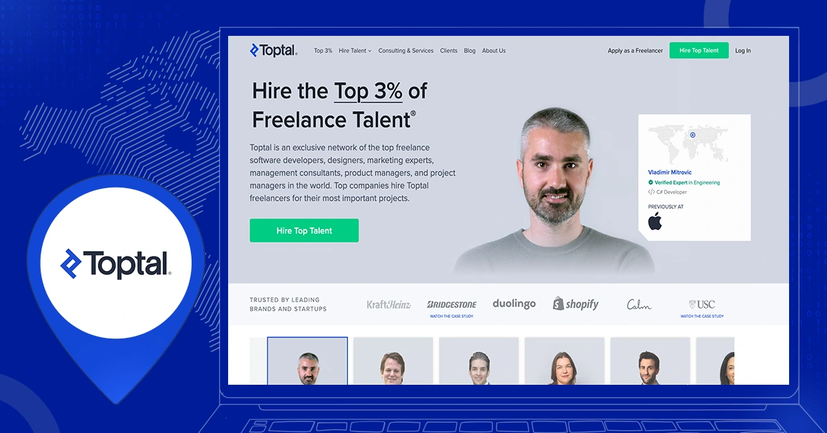 hire top developers from toptal