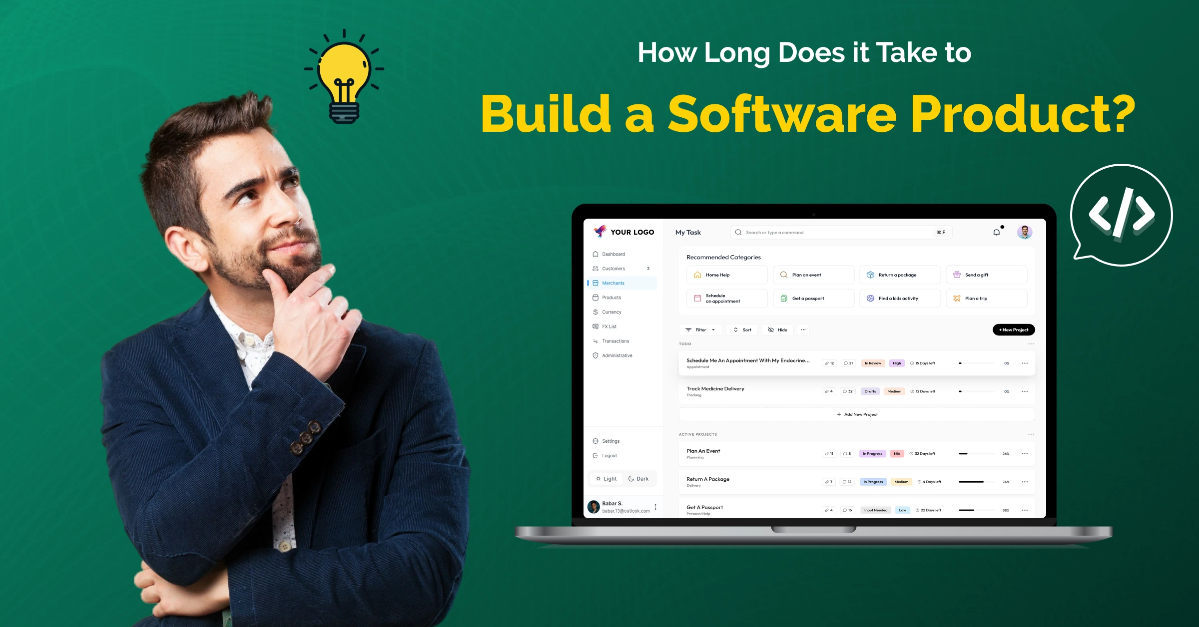 how to develop a software product
