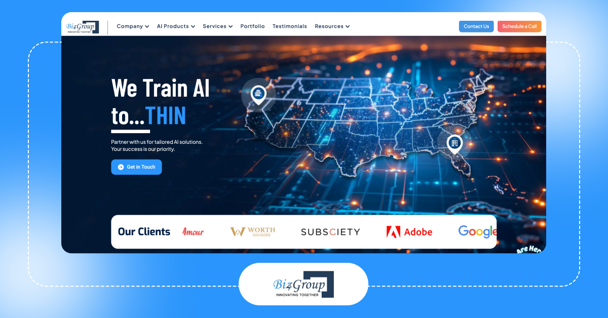 Biz4Group LLC is a trusted AI app development company building scalable business solutions.