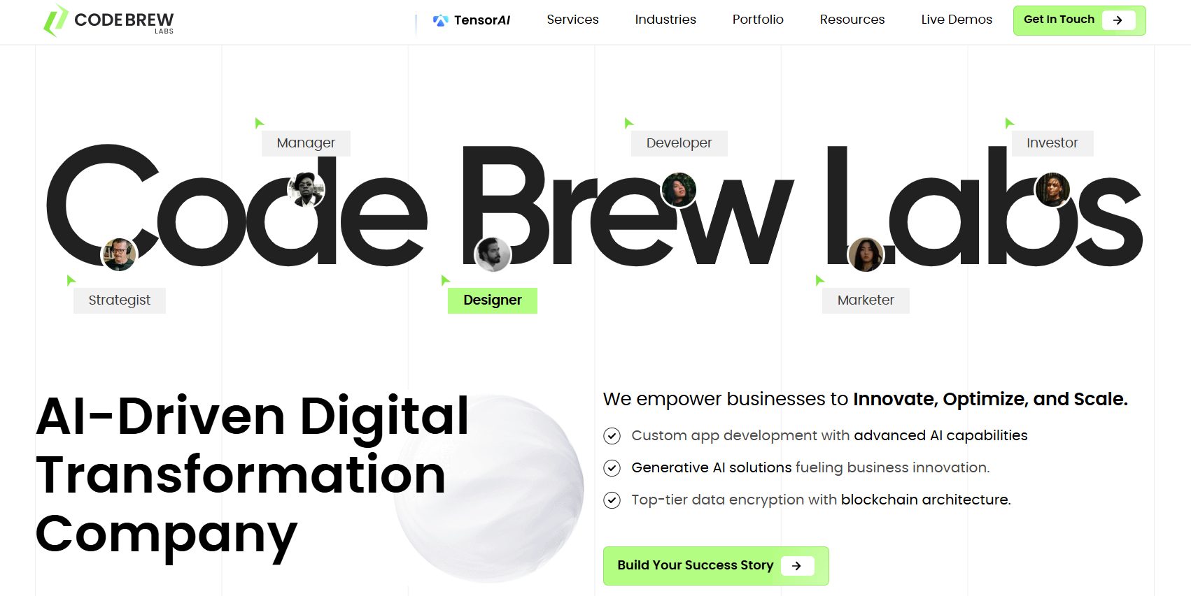 Code Brew Labs delivers innovative AI mobile app development with the best mobile experiences.