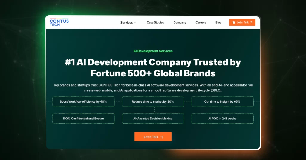 ai software development company in usa