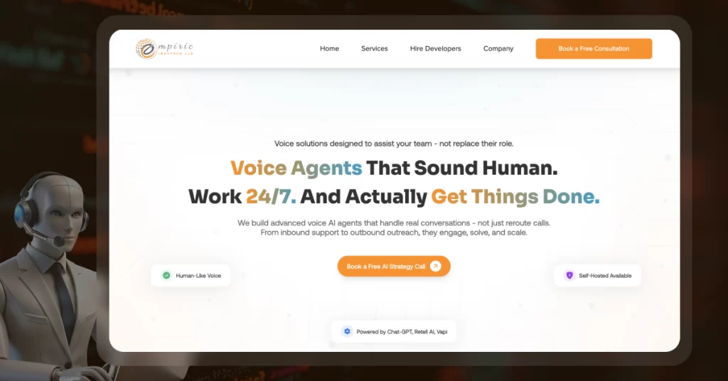 ai voice agent development companies