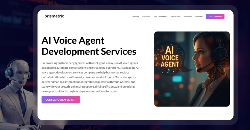 ai voice agent development company