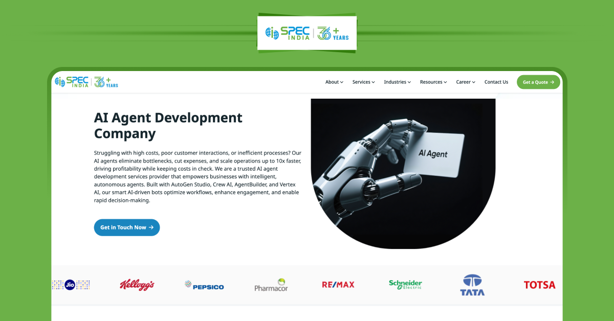 ai agent consulting specialist