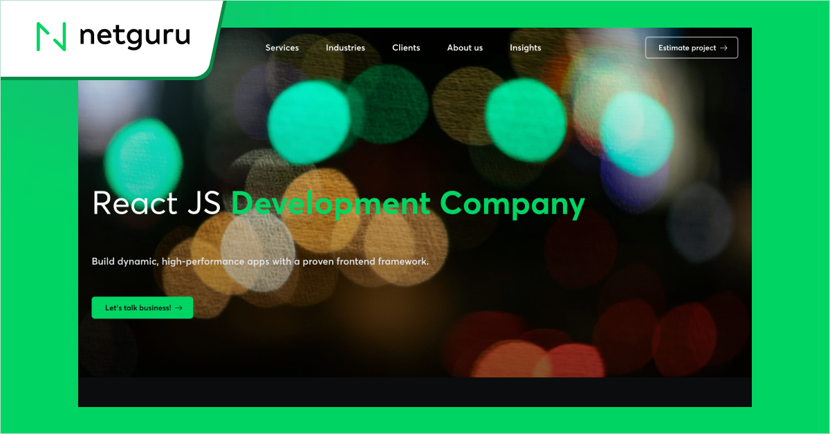 best react js development company