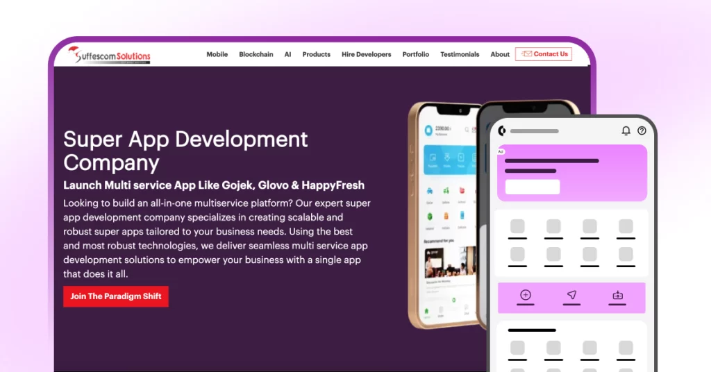 super app development companies