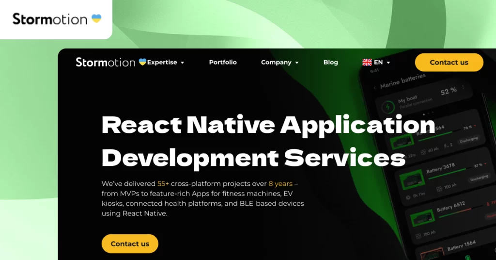 react native application development